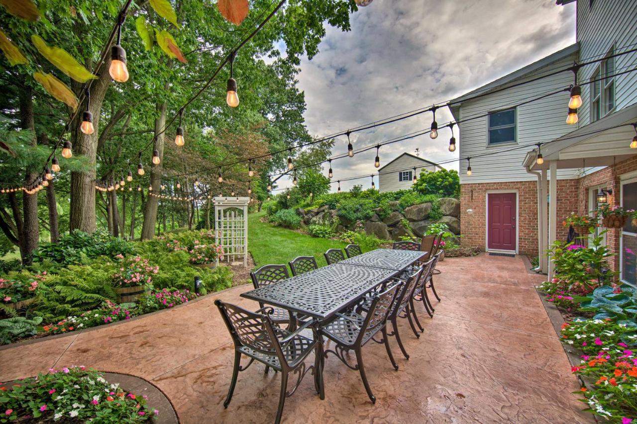 Charming Apartment With Yard And Beautiful Gardens! Manheim Extérieur photo